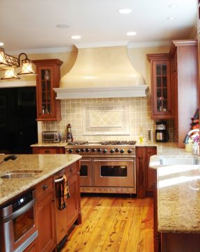 美式室内设计新式厨房装修效果图片