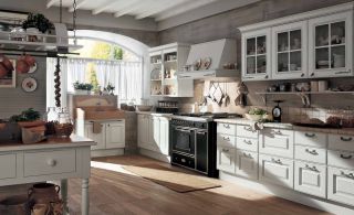 厨房古典橱柜设计装修图