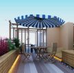 露天阳台花园设计休闲区装饰装修效果图片欣赏