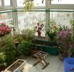 露天阳台花园设计盆栽植物图片