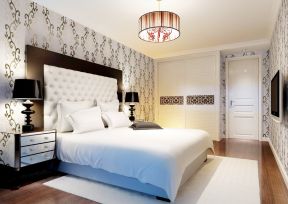 现代家装风格小房间卧室布置装修效果图片