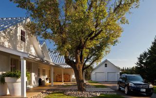 最新美式乡村风格别墅外观设计图片2023