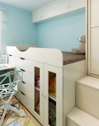 现代小户型儿童房颜色装修效果图片