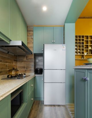 一室一厅小户型厨房橱柜设计图