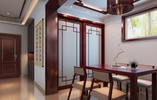 中式家具元素装修图片2023