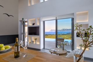 现代风格别墅客厅玻璃门装修效果图片