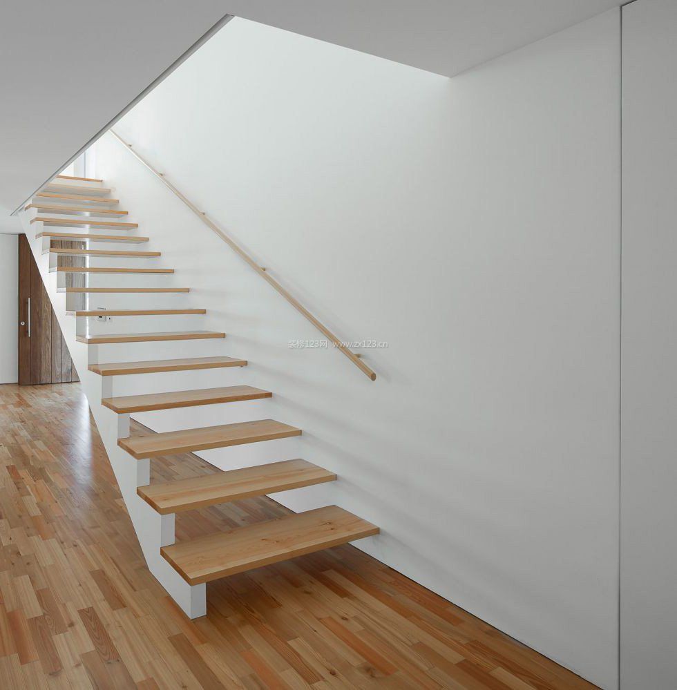 室内现代风格楼梯设计装修效果图片