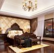 美式大型别墅设计家居卧室装修效果图片案例
