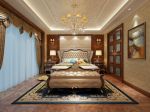 美式风格卧室床尾凳装修效果图片
