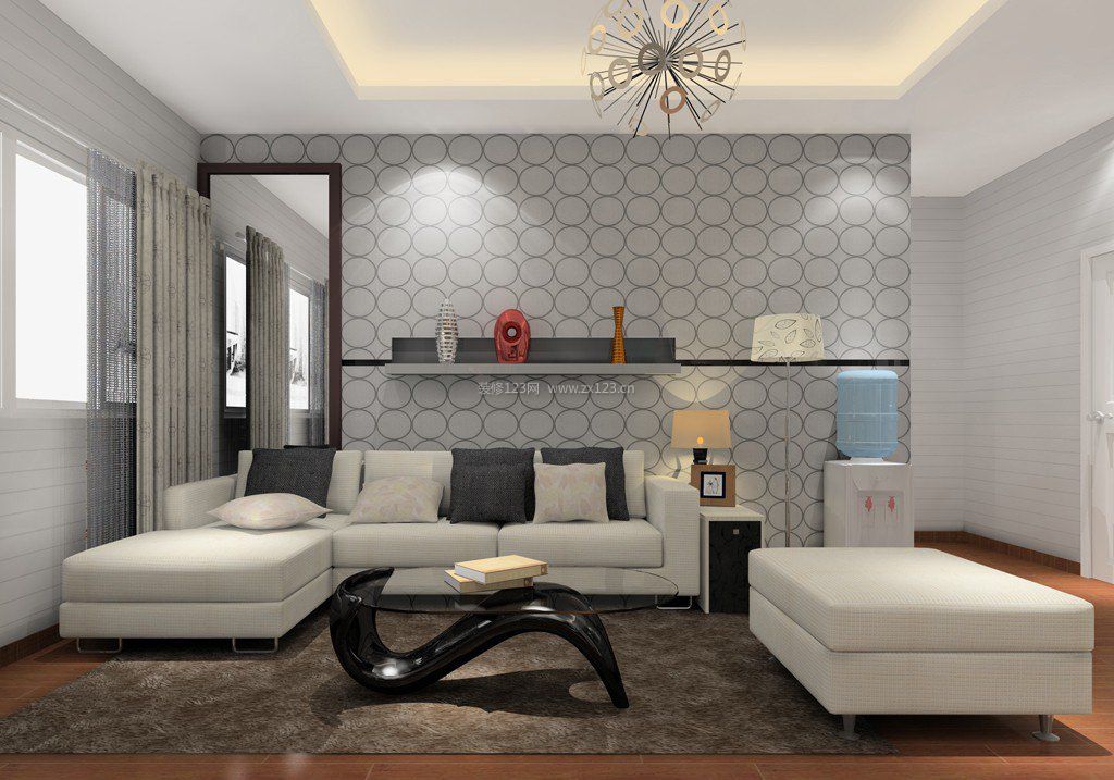 现代简约风格客厅家具沙发装修效果图