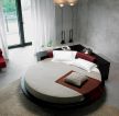 现代风格圆床室内装饰设计效果图大全