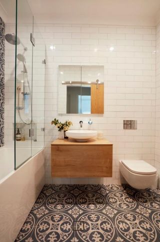 一室一厅小户型小卫生间设计效果图片