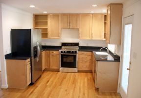 厨房整体橱柜颜色效果图片2023