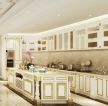 2023纯欧式别墅厨房橱柜装修效果图片