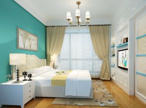 简约欧式风格家居卧室套装装修效果图片案例