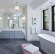 二层别墅浴室设计效果图2023图片