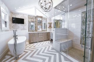 二层别墅浴室设计效果图大全