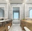 2023复式家居浴室柜装修效果图片