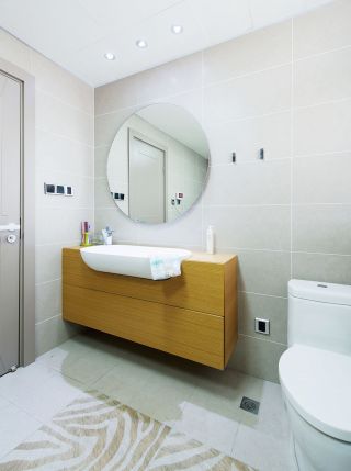 现代简约风格复式家居卫生间装修效果图片