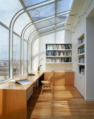 小空间书房设计效果图