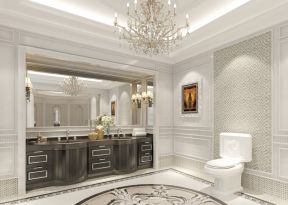 欧式家装设计 浴室柜装修效果图片
