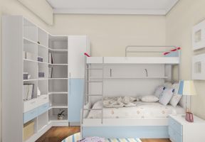 儿童房间设计实景 现代简约风格装修效果图