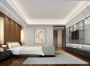 浪漫卧室 现代中式风格