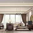 新中式风格时尚别墅客厅设计装修效果图片