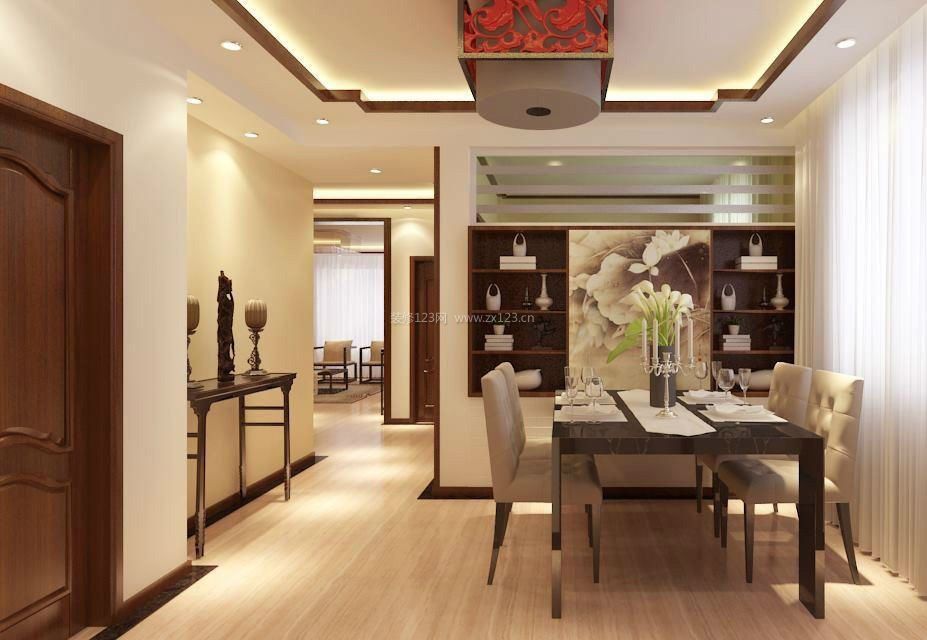 新中式风格餐厅设计元素