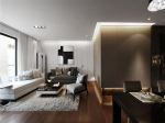 北欧简约风格小户型客厅沙发设计效果图
