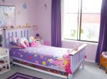 小女生紫色卧室设计装修效果图