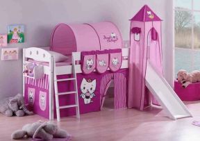 小女生卧室设计 儿童床装修效果图片