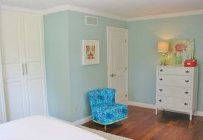 小户型小清新客厅墙面漆颜色装修效果图