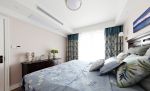温馨小卧室纯色壁纸装修效果图片