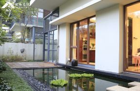 现代中式家庭 入户花园设计