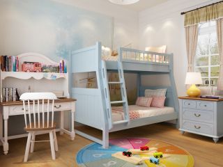 地中海儿童卧室家具装修效果图