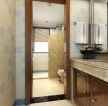 美式风格浴室门框装修图片