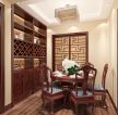 2023中式房屋室内餐桌椅子装修效果图片