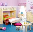 儿童卧室整套实木家具效果图片2023