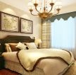 美式室内整套卧室家具设计效果图案例