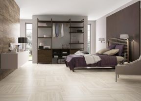 现代家居卧室双人床装修效果图片2023
