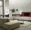 现代小户型客厅设计沙发摆放设计效果
