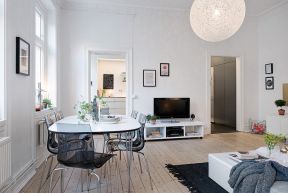 小户型现代客厅设计 北欧风格小户型装修样板房