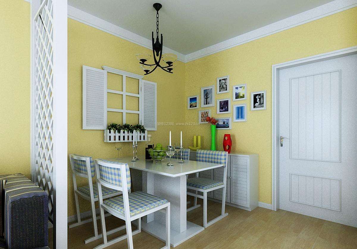 家庭厨房隔断白色门装修效果图片