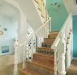 家庭地中海风格室内楼梯设计图片