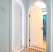 家庭地中海风格室内白色门装修效果图片