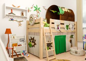 家居儿童房 儿童床装修效果图片