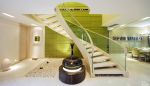 复式现代简约风格室内楼梯扶手装修效果图赏析