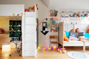 儿童卧室家具图片 国外经典小户型设计