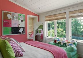 儿童卧室家具图片 卧室颜色搭配装修效果图片